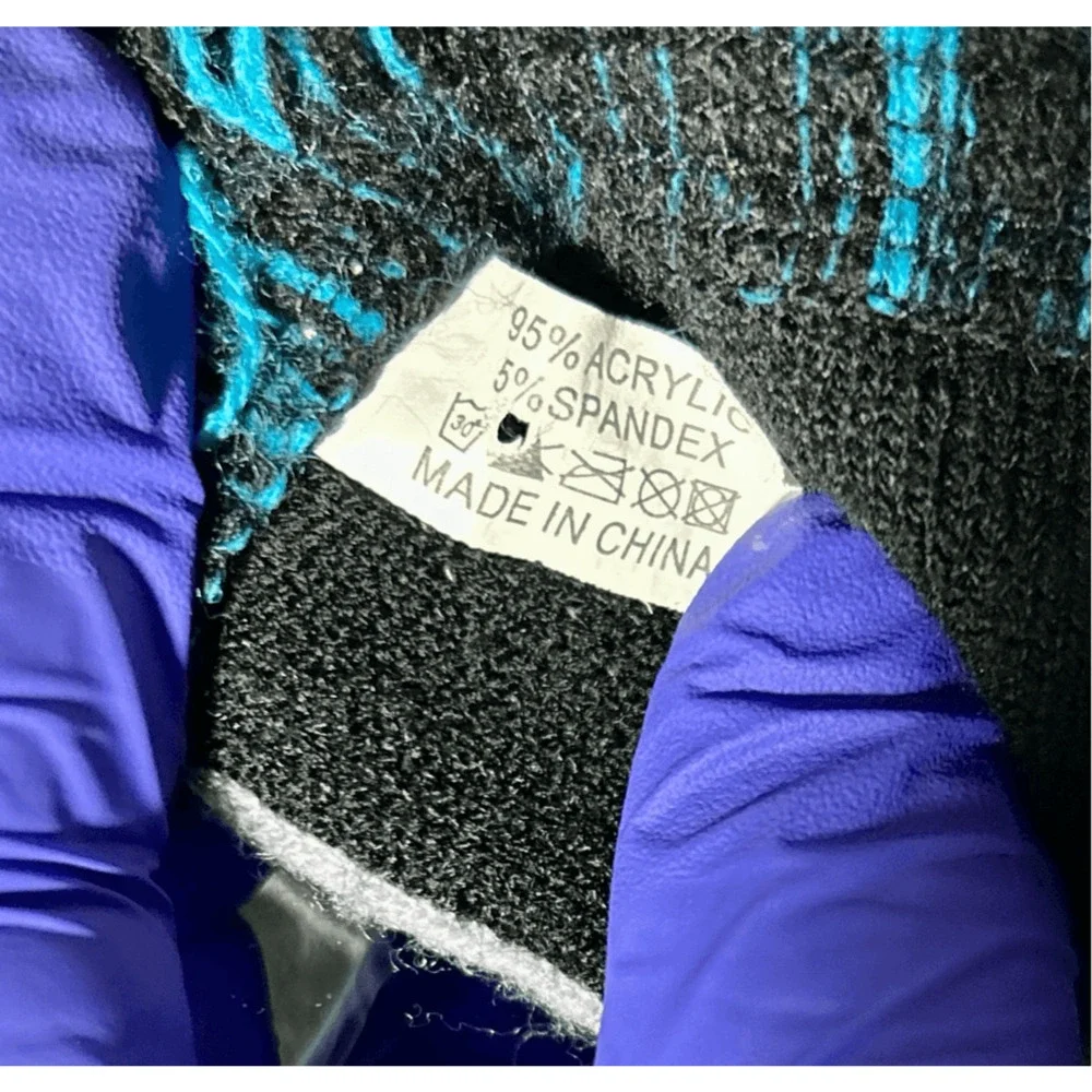 Carolina Panthers NFL Gray, Blue & Black Scarf